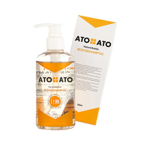 ATOATO Natural Bubble wash BODY SHAMPOO 250ml